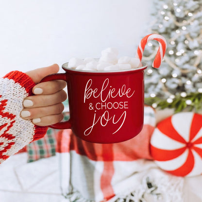 Believe &amp; Joy Mug