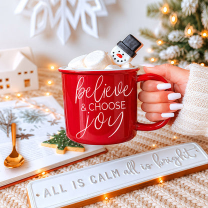 Believe &amp; Joy Mug
