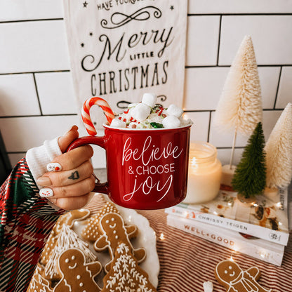 Believe &amp; Joy Mug
