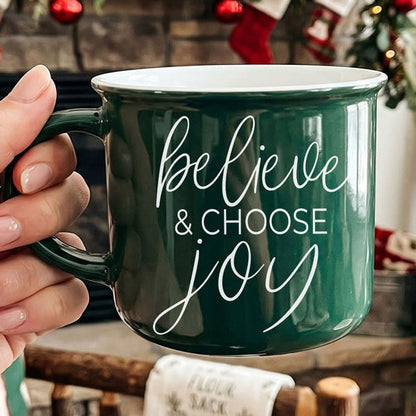 Believe &amp; Joy Mug