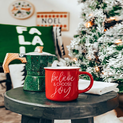 Believe &amp; Joy Mug