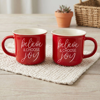 Believe &amp; Joy Mug