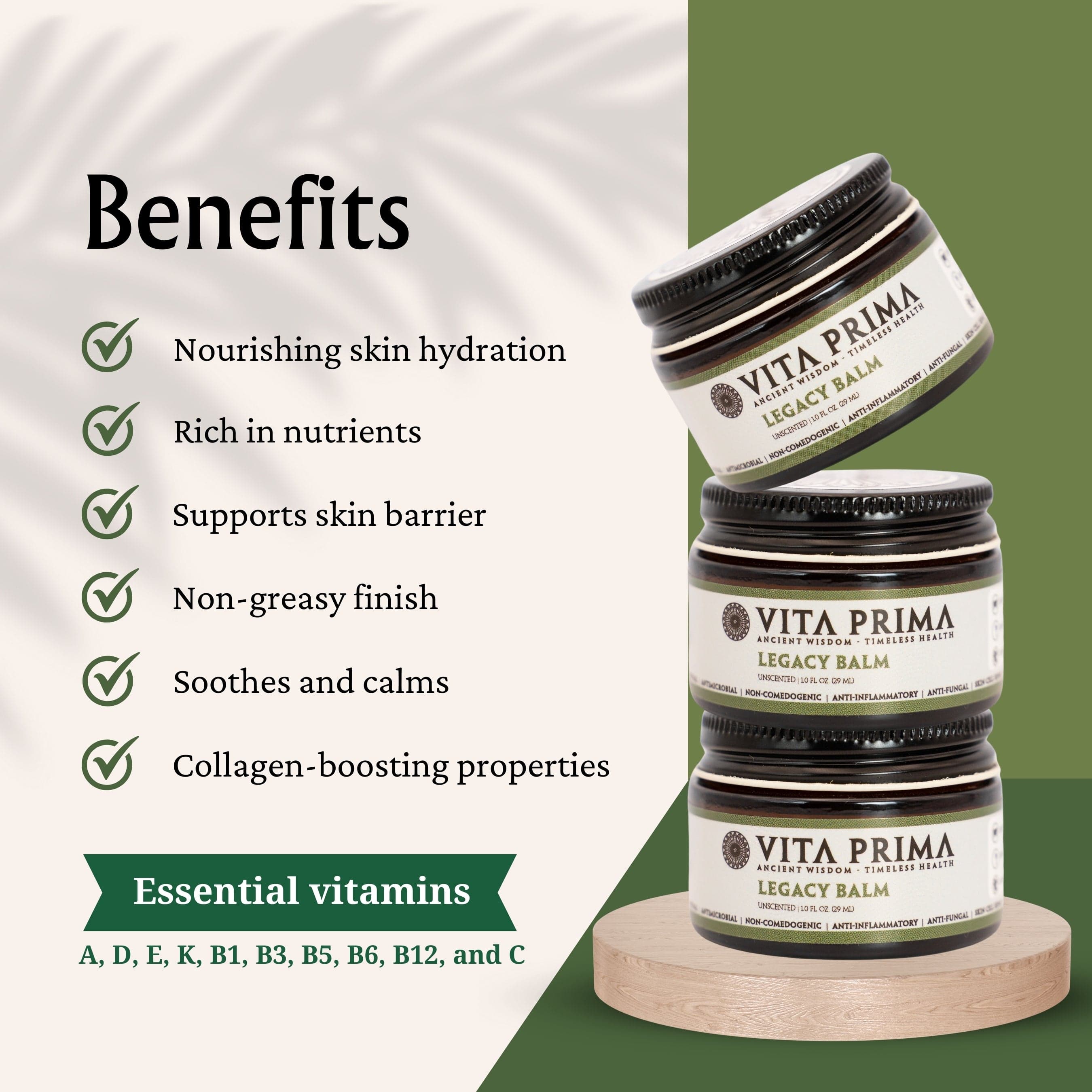 Vita Prima Legacy Tallow Balm