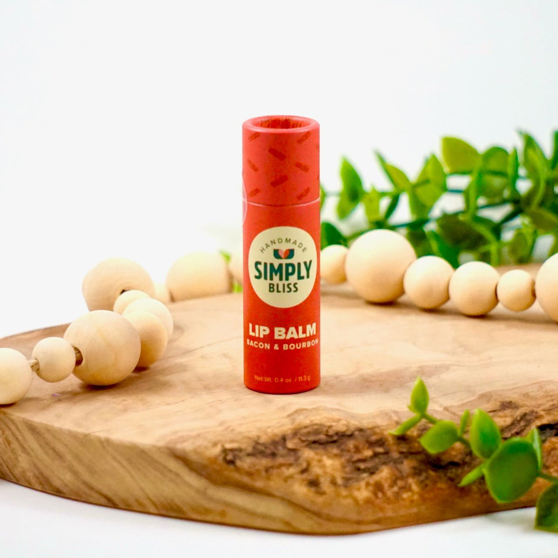 Bacon &amp; Bourbon - No-Melt Beeswax Lip Balm - My American Goods