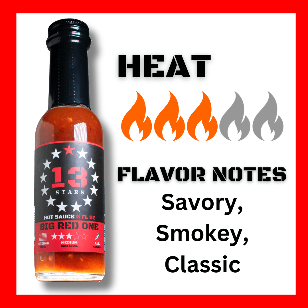 13 Stars Hot Sauce Hot Sauce 13 Stars Hot Sauce Big Red One