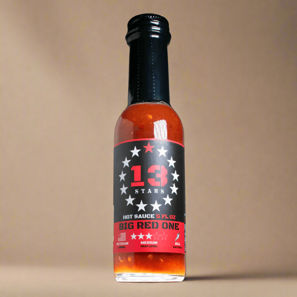 13 Stars Hot Sauce Hot Sauce 5oz 13 Stars Hot Sauce Big Red One