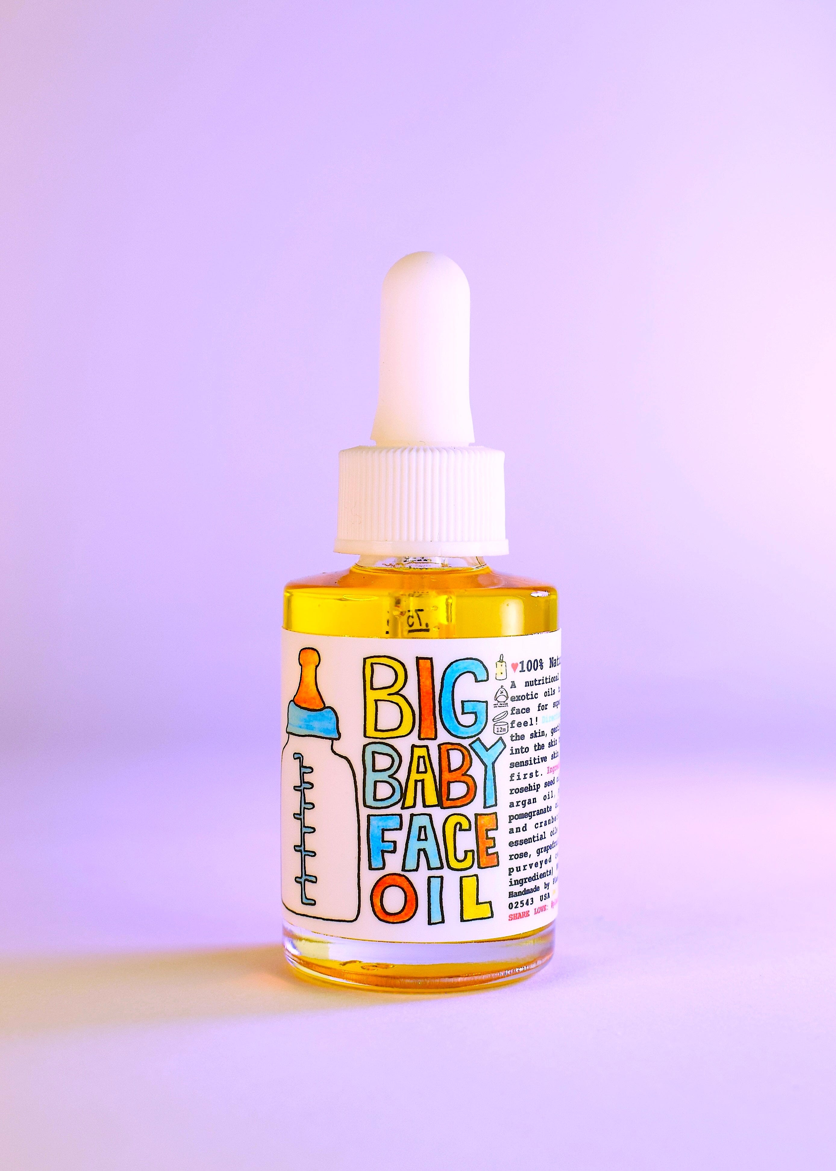 plant makeup Big Baby Face Oil