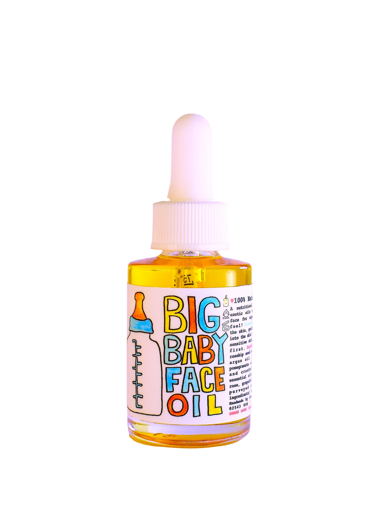 plant makeup Big Baby Face Oil