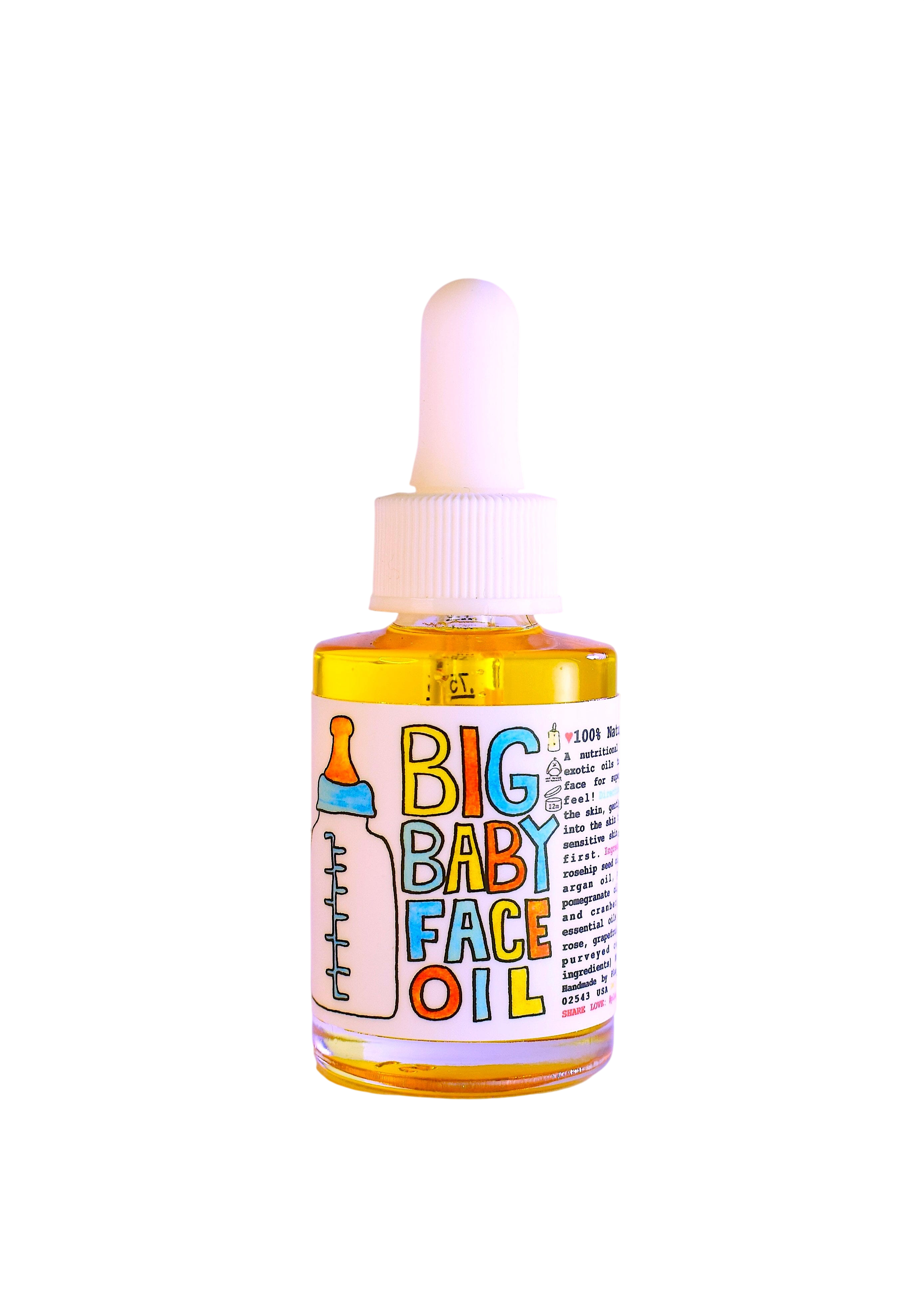plant makeup Big Baby Face Oil