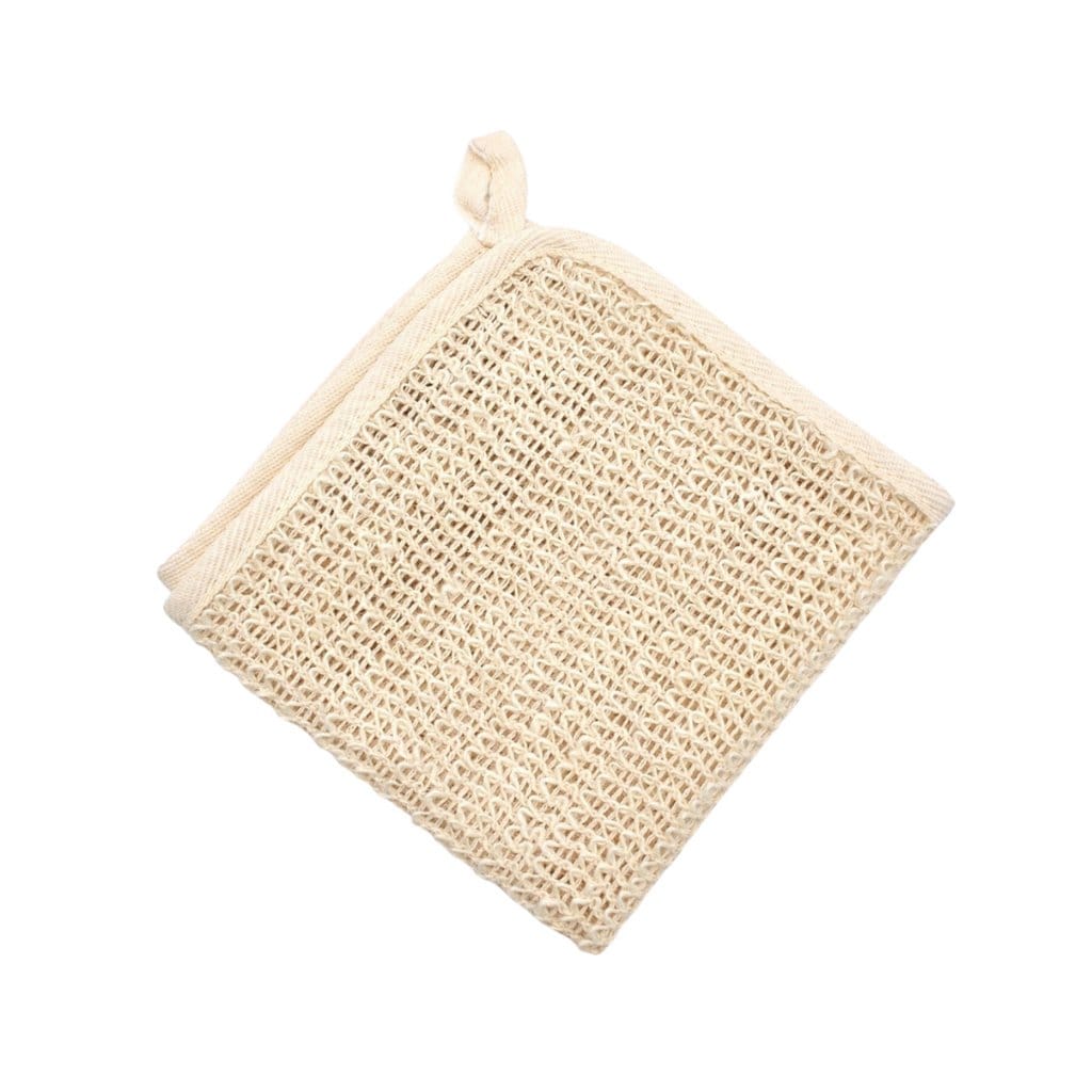 Natural Sisal Washcloth - Gentle Exfoliating Face and Body Cloth