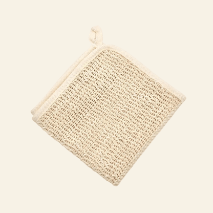 Natural Sisal Washcloth - Gentle Exfoliating Face and Body Cloth