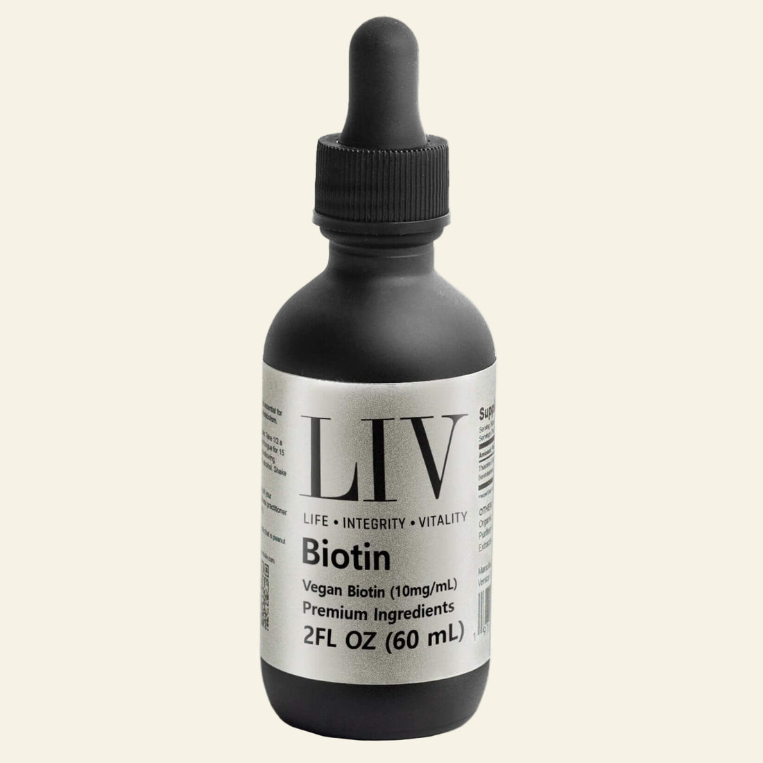 Biotin Liquid Skin Nutrients (Vegan, 10,000mcg each, 60 Servings) - My American Goods