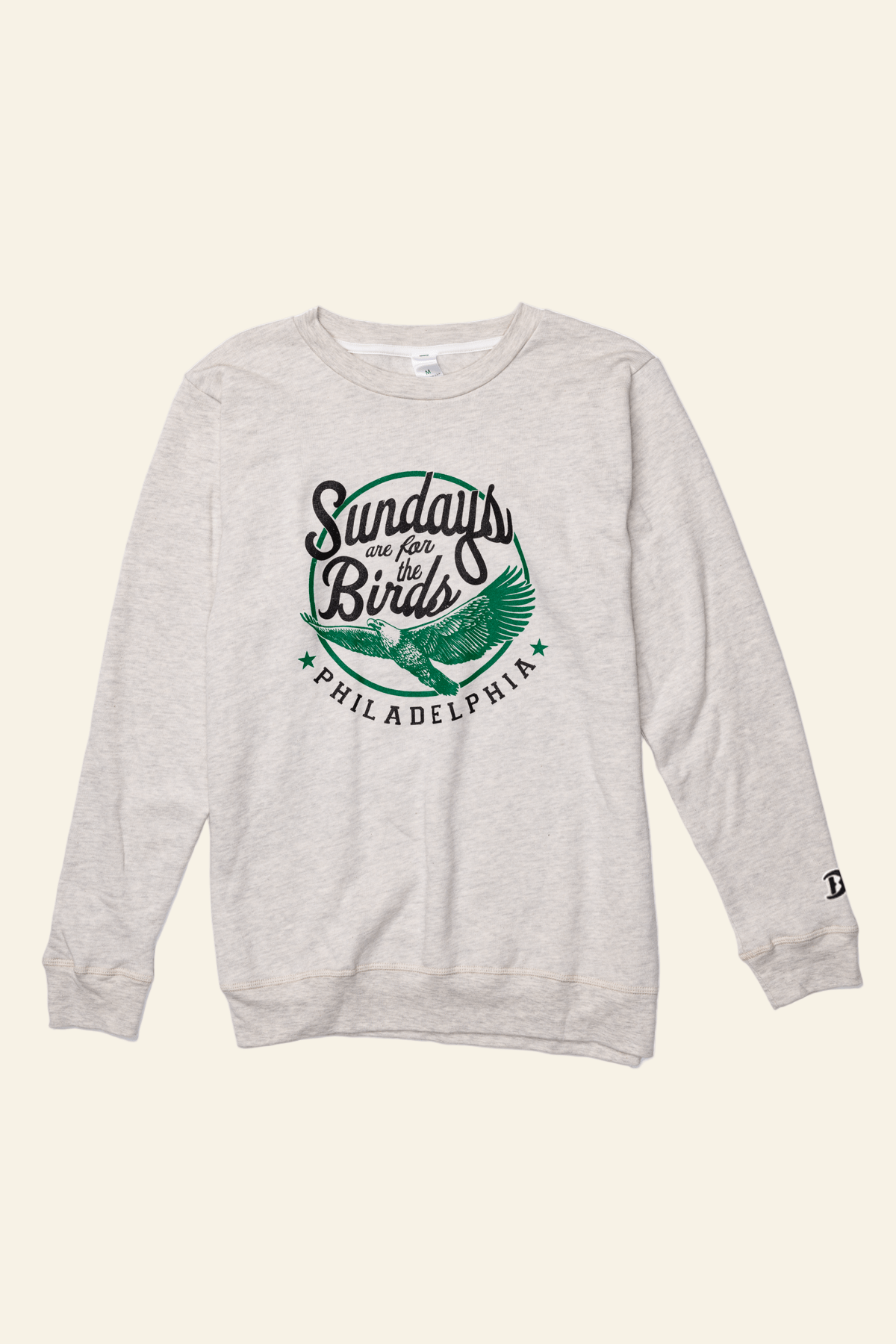 Boathouse unisex crew neck sweatshirt Oatmeal / X-Small Sunday Are For The Birds Unisex Classic Sweatshirt
