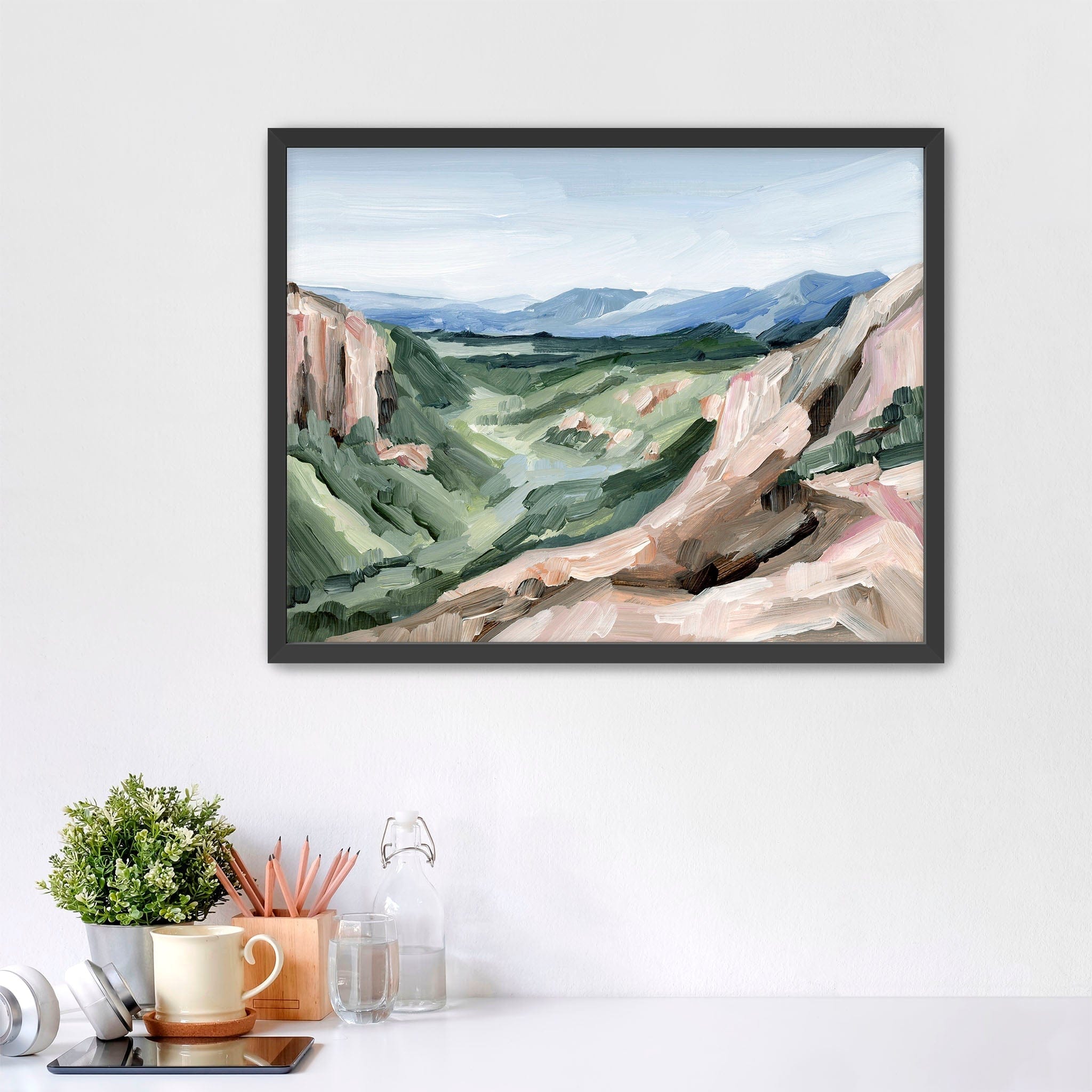 Katie Garrison Art Print Paper Print / 5x7 in / Black Frame "Black Bear Pass" Art Print