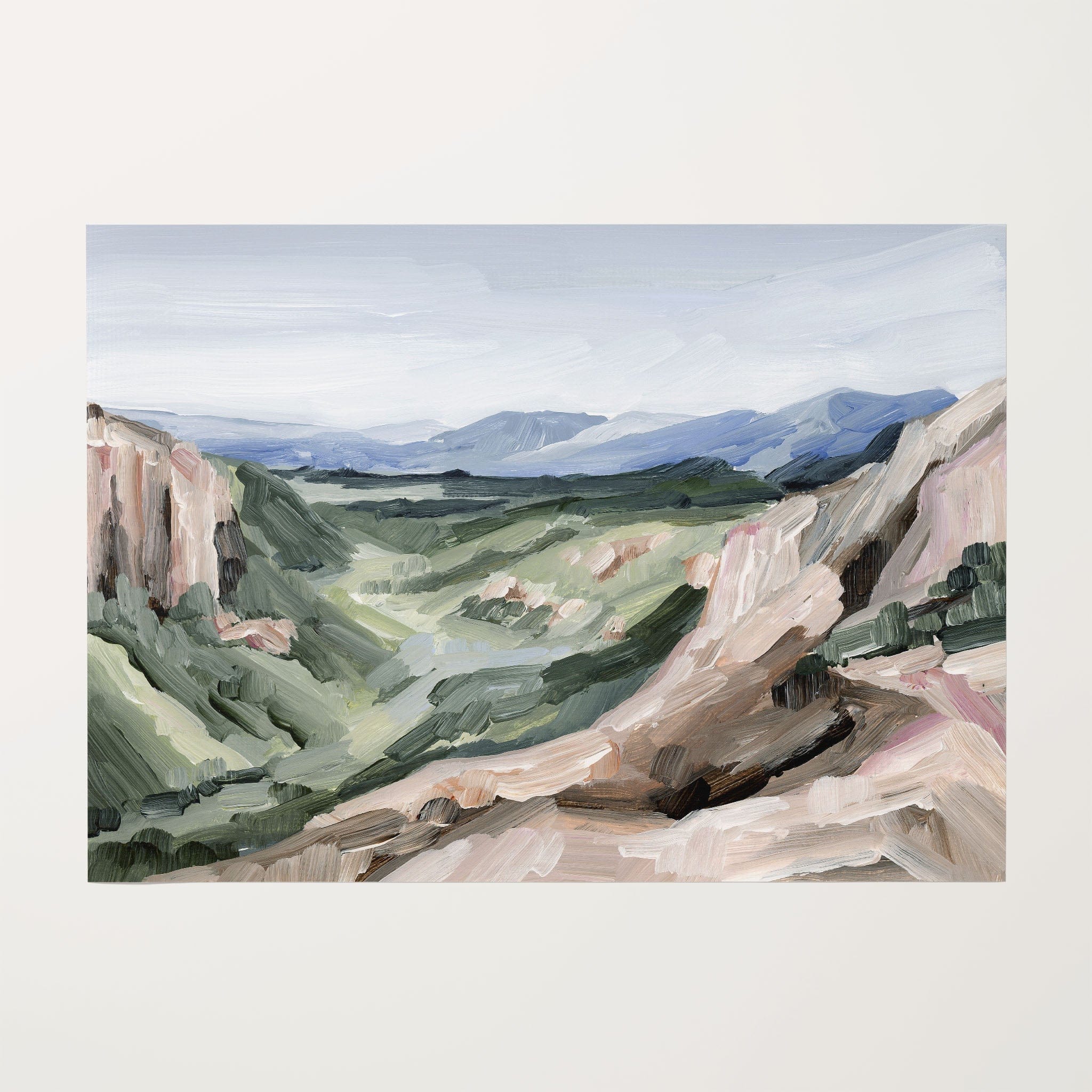 Katie Garrison Art Print Rolled Canvas / 8x10 in / No Frame "Black Bear Pass" Art Print