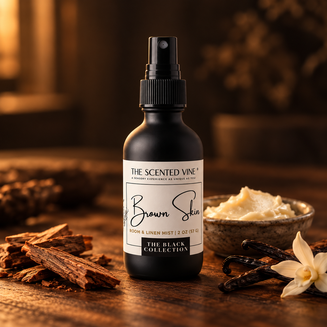 Brown Skin Room &amp; Linen Mist