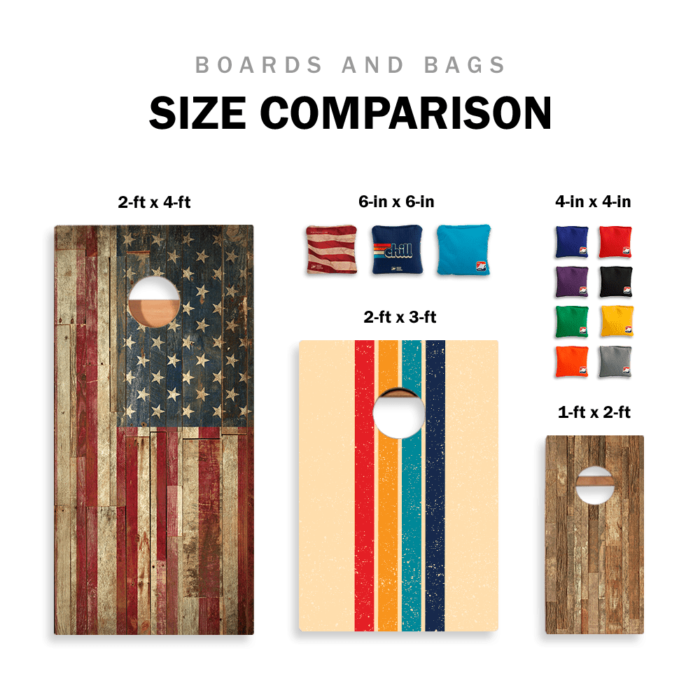 Black Daily 44x Cornhole Bags