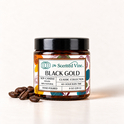 Black Gold Soy Candle