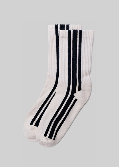 American Trench Socks black / One Size The Vertical Stripe