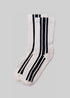 American Trench Socks black / One Size The Vertical Stripe