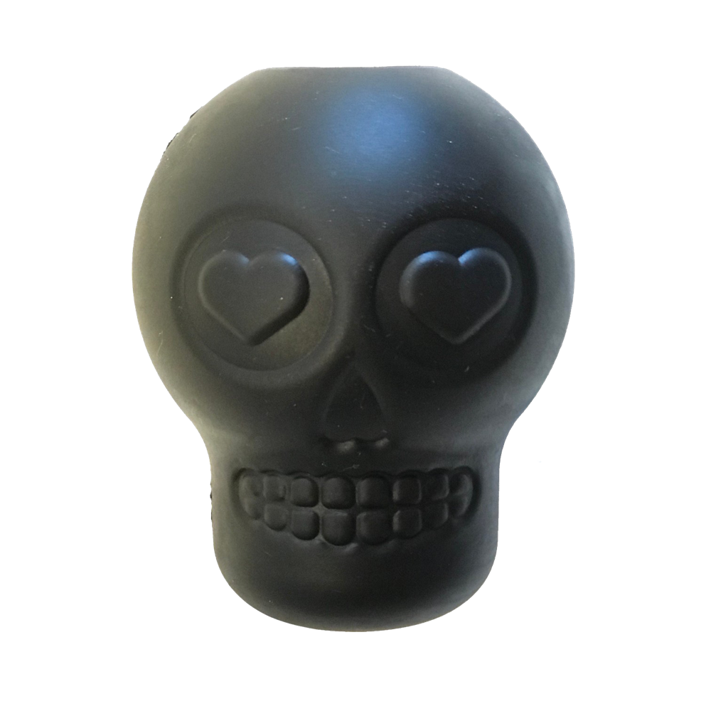 Magnum Sugar Skull Dog Chew Toy &amp; Treat Dispenser - USA Made | SodaPup