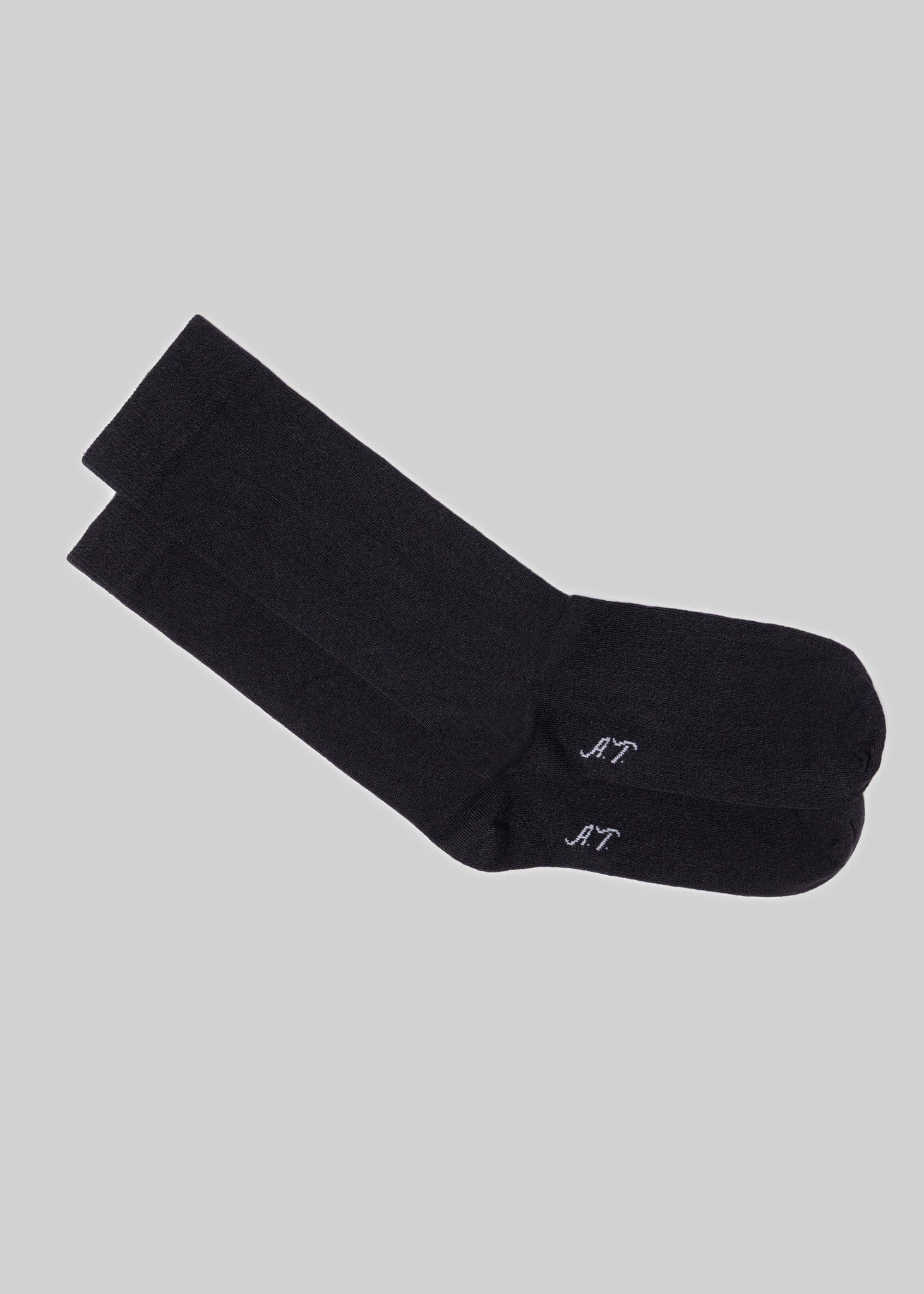 American Trench Socks black / l The Foundation Crew