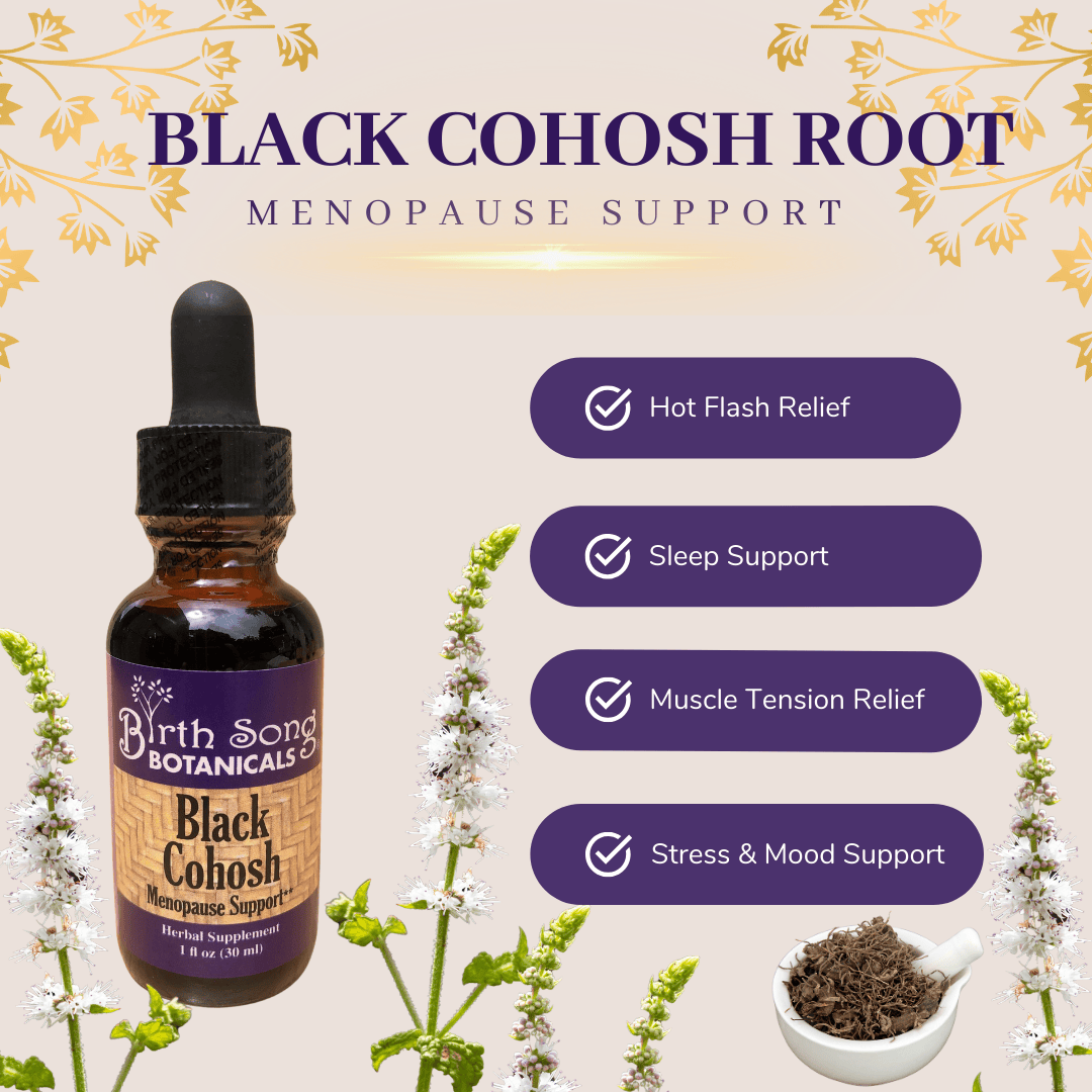 Birth Song Botanicals Co. Tinctures Black Cohosh Root Tincture