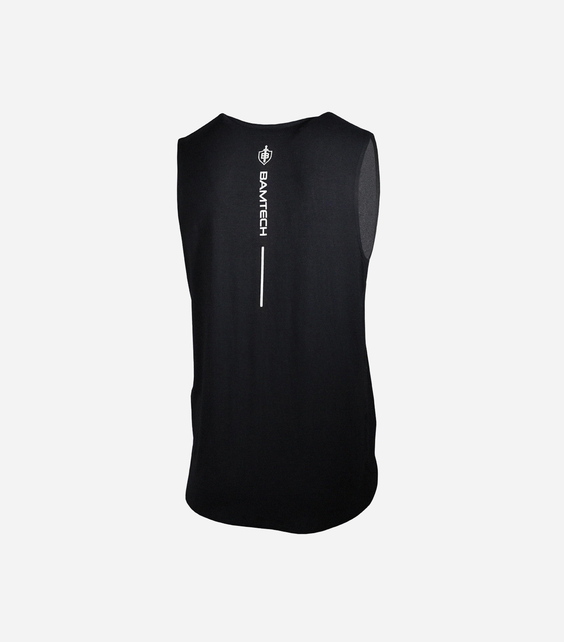 Bamtech Tanks Bamboo Aerotech Tank - Training Div. Heather Grey