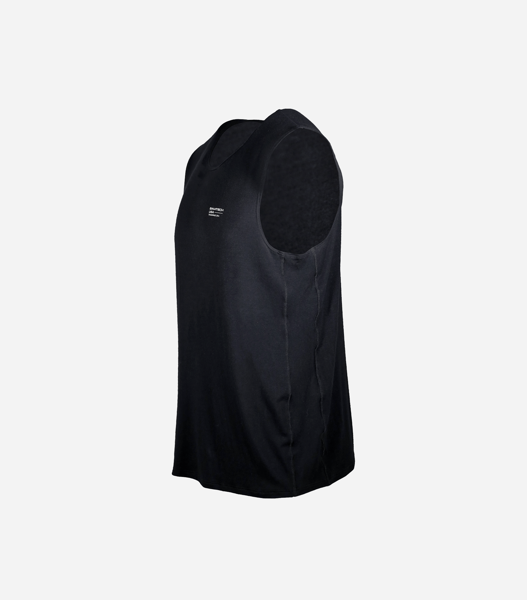Bamtech Tanks Bamboo Aerotech Tank - Training Div. Black