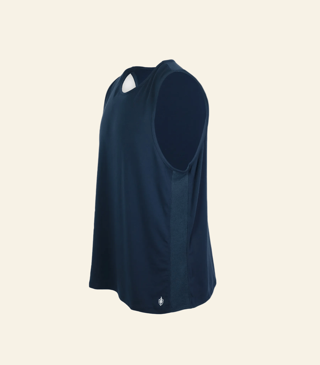 Eucalyptus Performance Tank - Navy