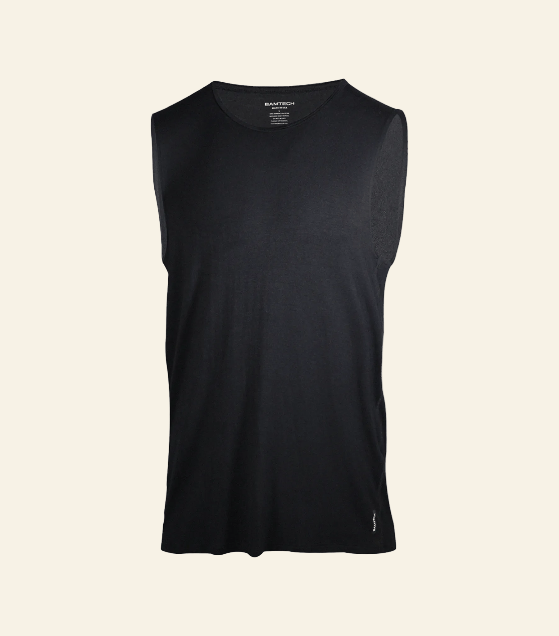 Bamtech Tanks S / Black Bamboo Aerotech Tank - Black