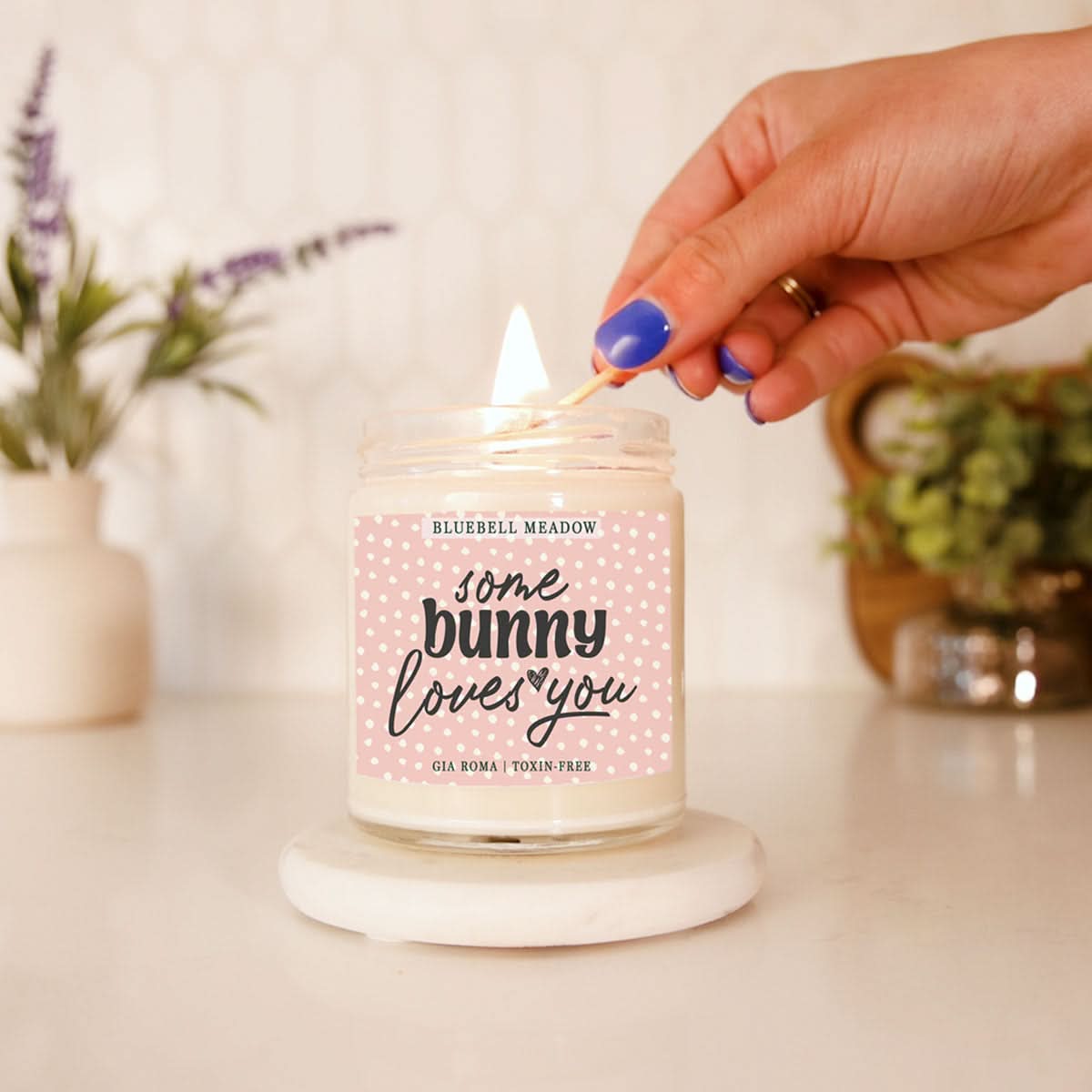 Gia Roma Candle Bluebell Meadow Candle