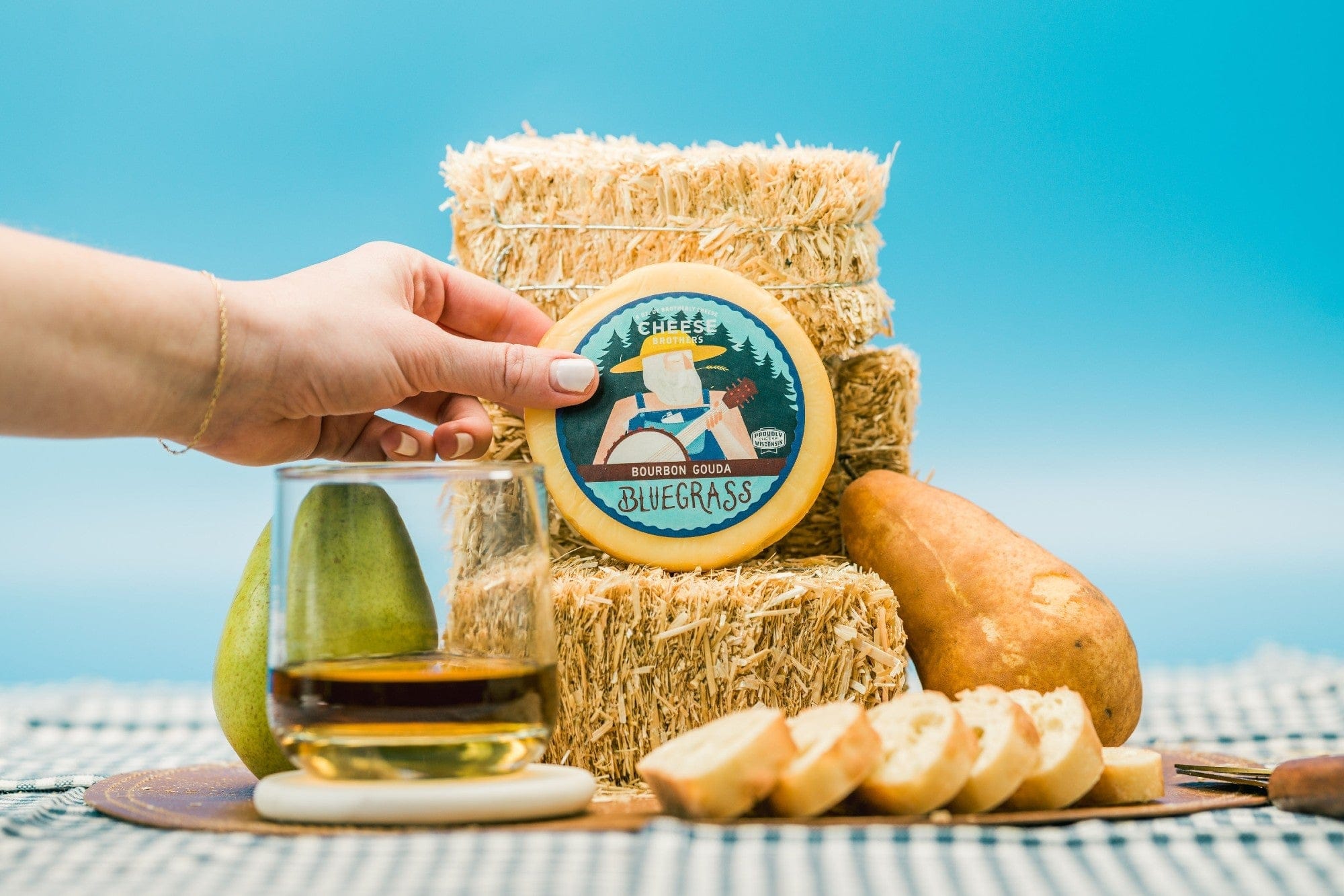 Cheese Brothers, Inc. Gouda Cheese "Bluegrass" Bourbon Gouda
