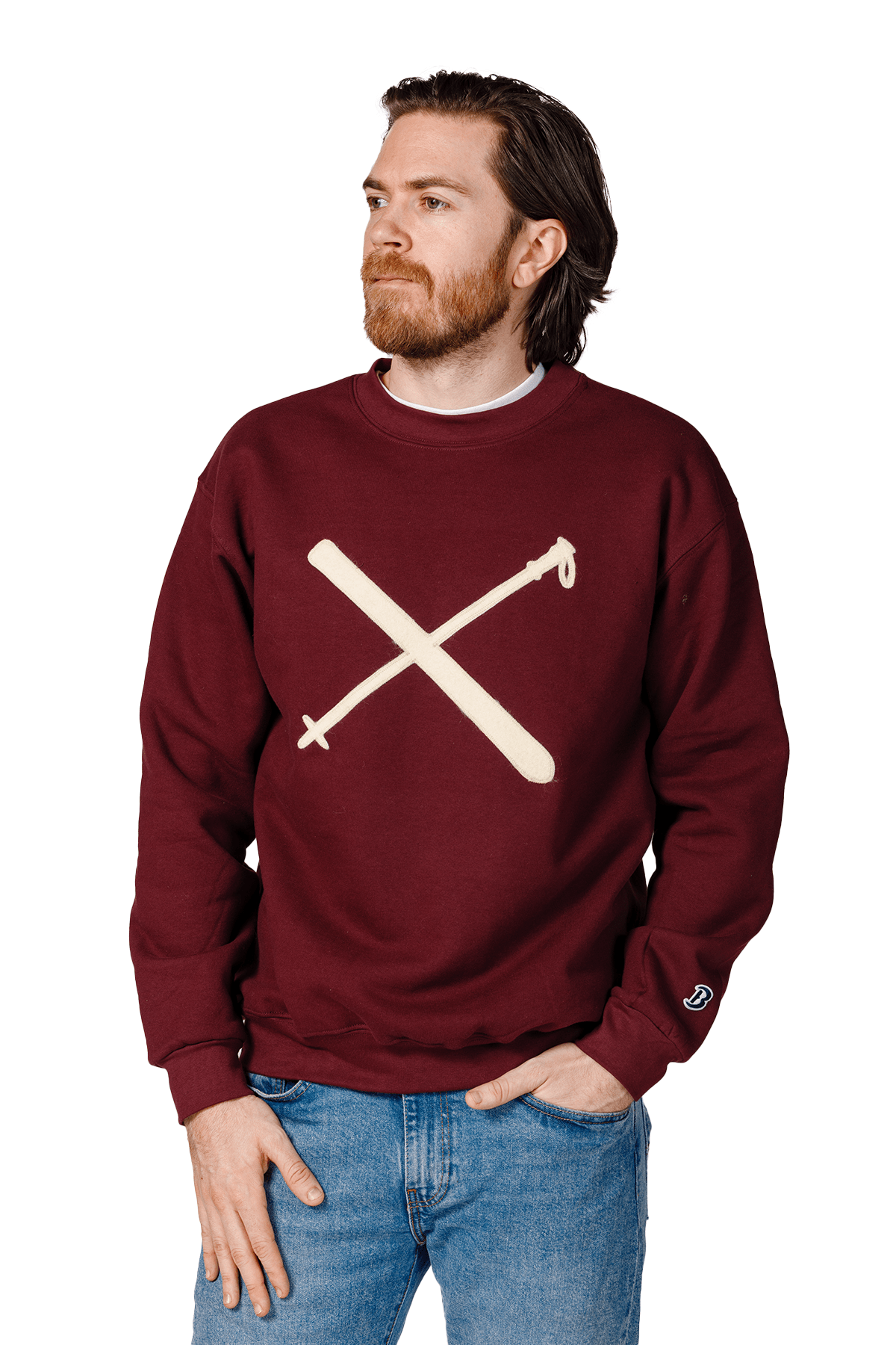 BOATHOUSE Felt Skis Crew - My American Goods