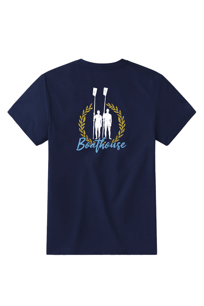 Boathouse active unisex t-shirts Rowers / X-Small Boathouse Graphic Cotton Short Sleeve