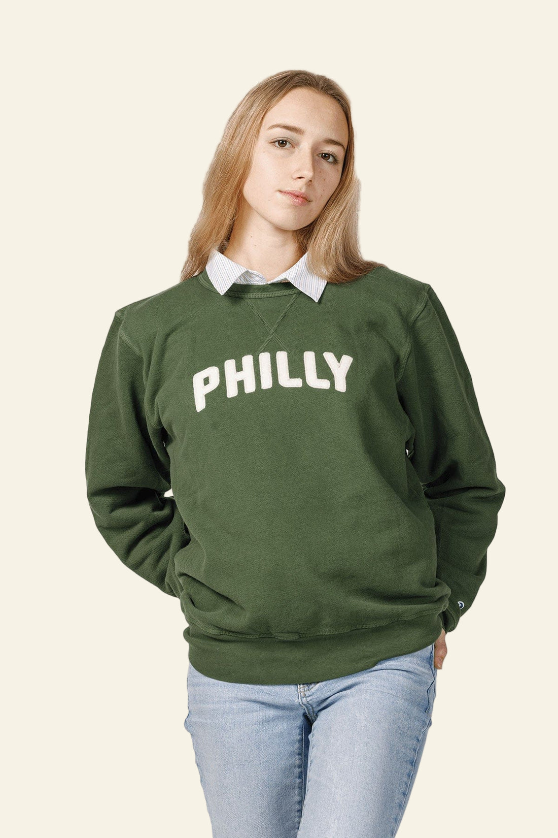 Boathouse Philly Felt Sweatshirt