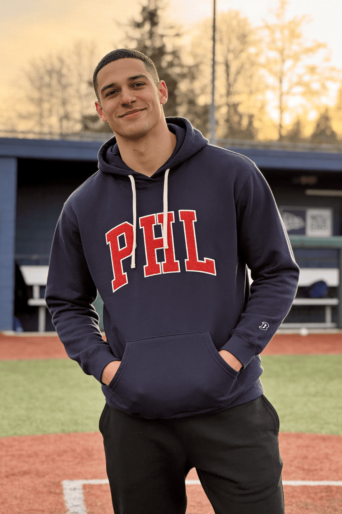 Boathouse unisex crew neck sweatshirt BOATHOUSE PHL CHENILE Unisex HOODIE