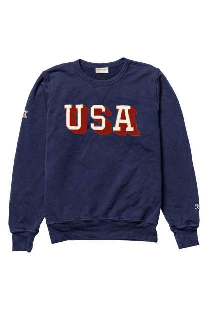 Boathouse unisex crew neck sweatshirt Navy / X-Small Boathouse USA French Terry Crew