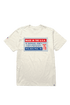 White t-shirt with &
