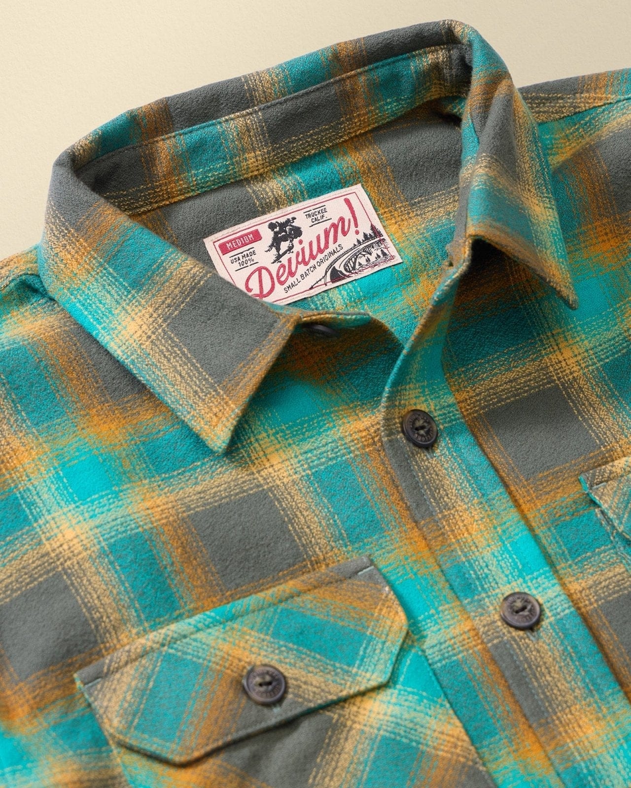 Devium Shirts Boca Long Sleeve Flannel Shirt