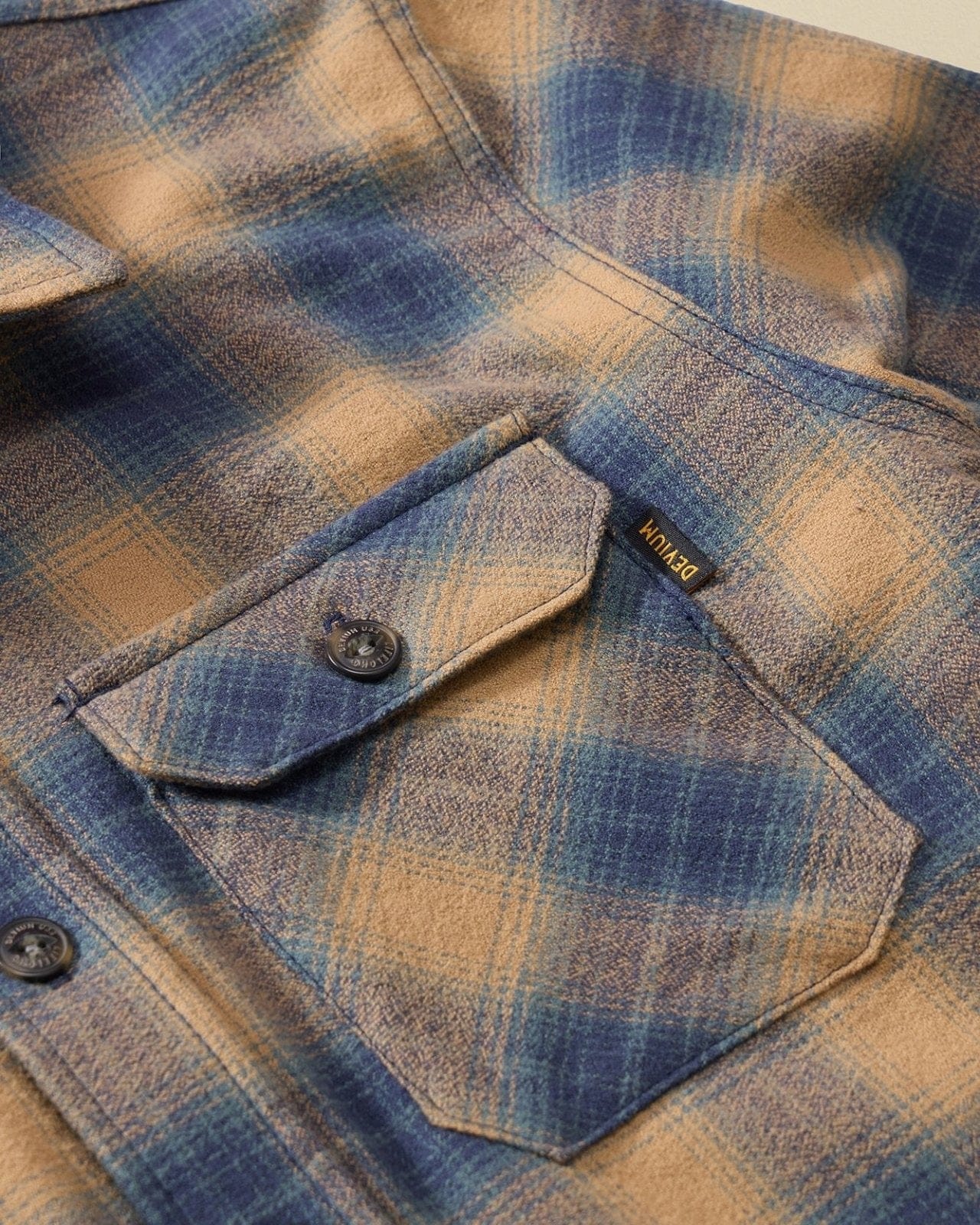Devium Shirts Boca Long Sleeve Flannel Shirt