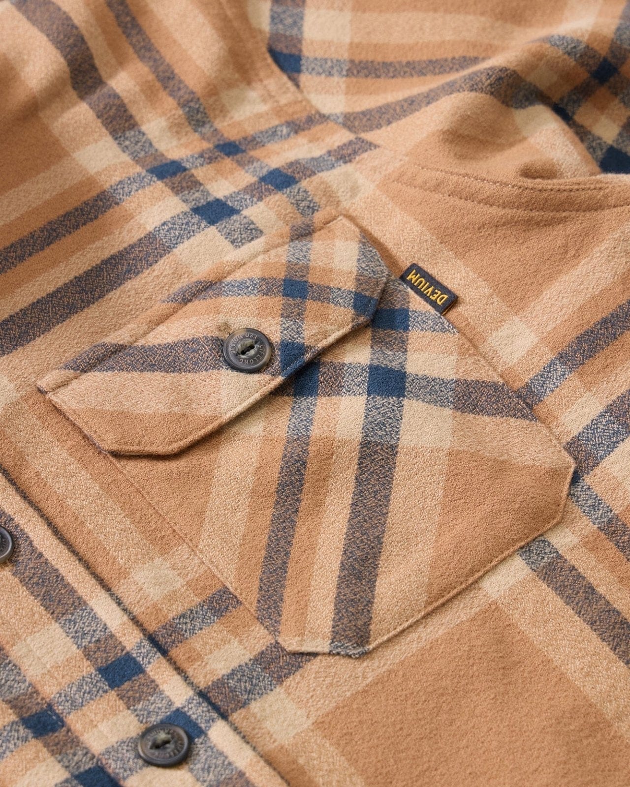Devium Shirts Boca Long Sleeve Flannel Shirt