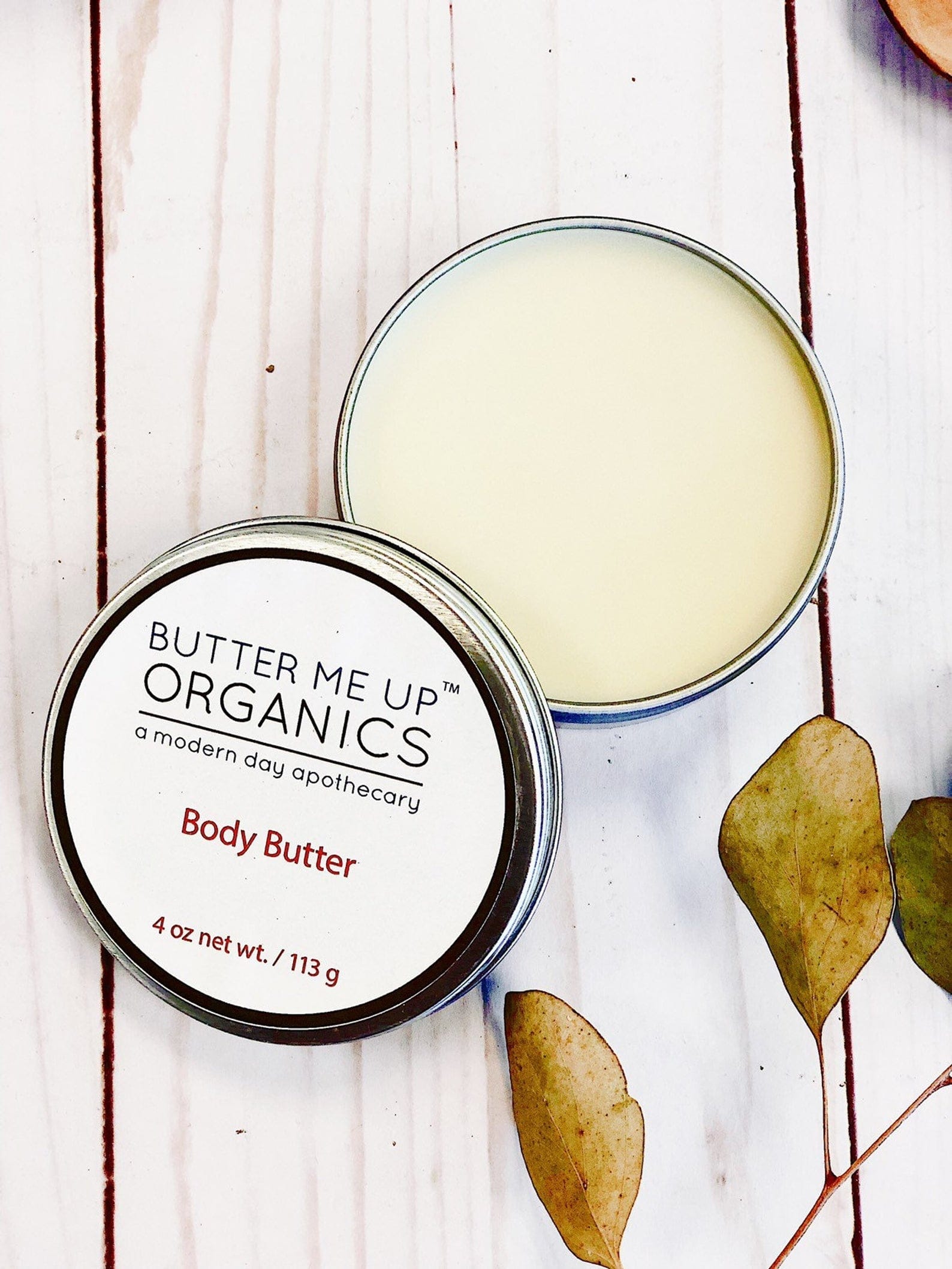 Butter Me Up Organics Body Organic Body Butter – Natural Moisturizer for Dry Skin, Hands &amp; Stretch Marks