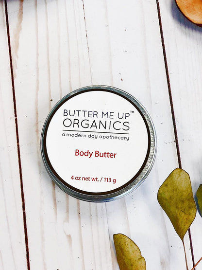 Organic Body Butter – Natural Moisturizer for Dry Skin, Hands &amp; Stretch Marks