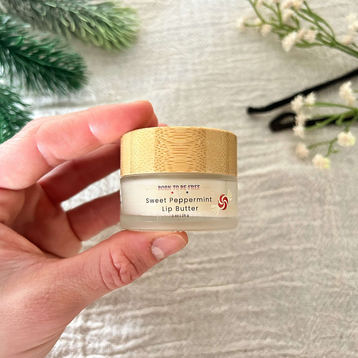 Sweet Peppermint Tallow Lip Butter