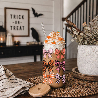 Gia Roma Travel Mug, Coffee Cup, Drinkware Fall Bows 20oz