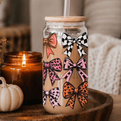 Gia Roma Travel Mug, Coffee Cup, Drinkware Fall Bows 20oz