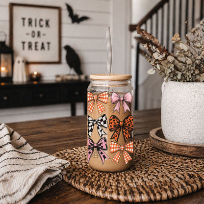 Gia Roma Travel Mug, Coffee Cup, Drinkware Fall Bows 20oz