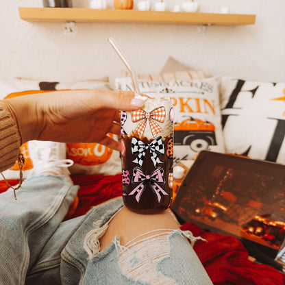Gia Roma Travel Mug, Coffee Cup, Drinkware Fall Bows 20oz