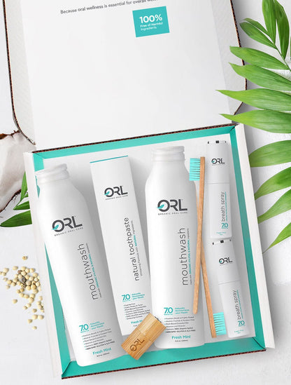 ORL Bundle 60-Day Natural Whitening Protection - Fresh Mint | Single Kit